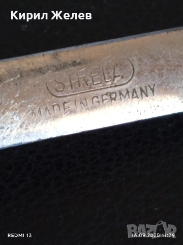 Винтидж ръчна машинка за подстригване STRELA MADE IN GERMANY рядка за КОЛЕКЦИЯ 50582, снимка 9 - Други ценни предмети - 51730440
