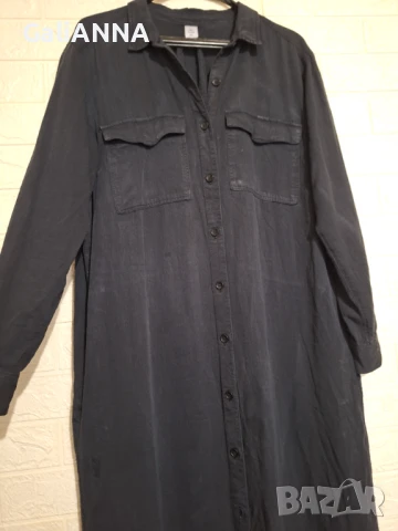 СТРАХОТНА ДЪЛГА ДЪНКОВА РОКЛЯ 2XL, снимка 5 - Рокли - 51241300