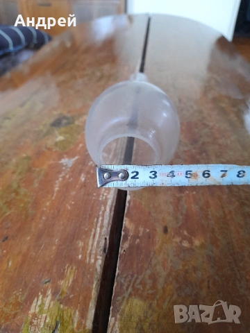 Старо стъкло за газена лампа,фенер #8, снимка 5 - Други ценни предмети - 54127386