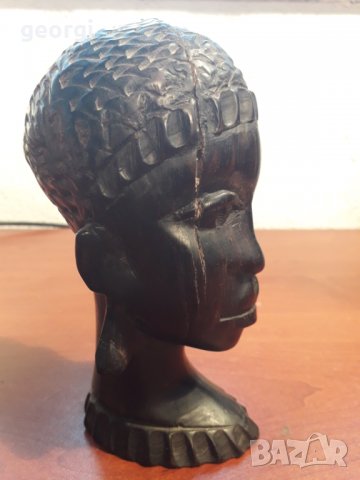 Африканска  абаносова дърворезба   20/3, снимка 7 - Колекции - 31986887