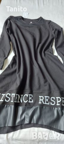 Нова асиметрична туника-рокля, снимка 3 - Рокли - 40634757