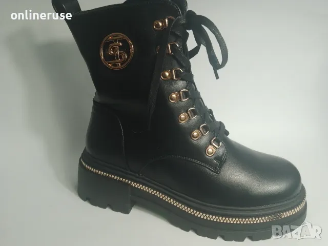 Дамски кубинки , снимка 3 - Дамски боти - 47890823