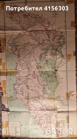 Етнографска карта на Албания. 1902.