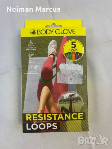 Body Glove • Ластици за тренировка • Resistance Loops, снимка 2 - Фитнес уреди - 40802894