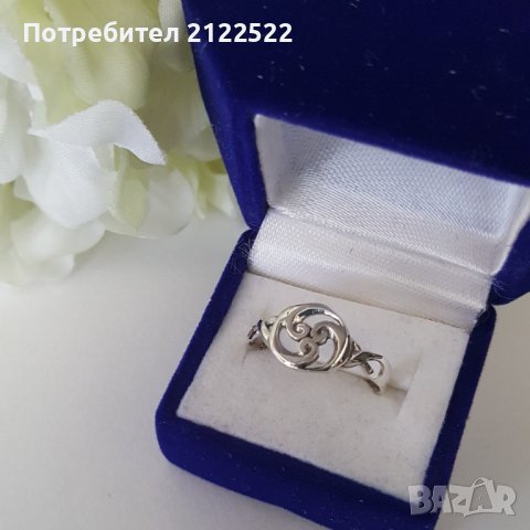 Дамски сребърни пръстени, снимка 7 - Пръстени - 38582943