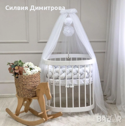 Балдахин за бебешка кошара