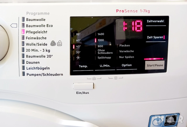 Пералня AEG 6000 Series, снимка 4 - Перални - 51580412