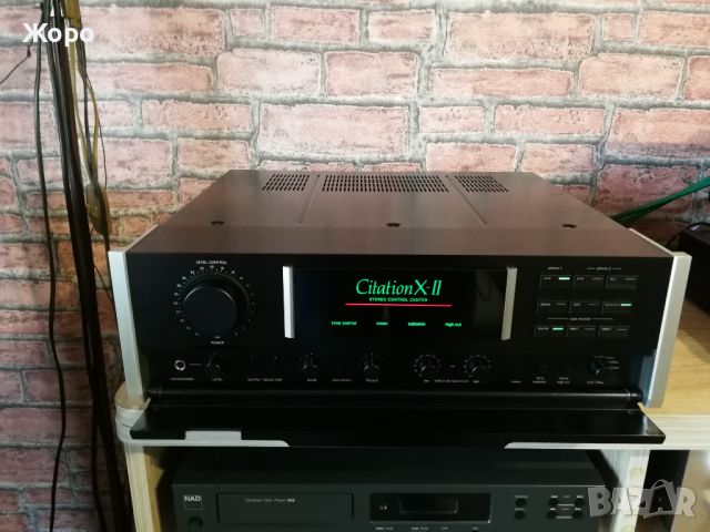 ⏯️С клип. Harman Kardon Citation X II class A preamp dual RIAA MM MC., снимка 10 - Ресийвъри, усилватели, смесителни пултове - 44573765