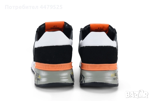 Нови мъжки маратонки с кутия PREMIATA grey, снимка 6 - Маратонки - 51736900