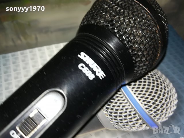 shure profi mic-комплект, снимка 4 - Микрофони - 29085910