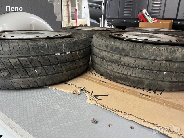 Джанти с гуми 195/65 R 16C, снимка 4 - Гуми и джанти - 52866486