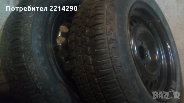 2 резервни Джанти + гуми Пирели Унироял за Мерцедес 195/65R15 и 205/65R15, снимка 2 - Гуми и джанти - 34381213