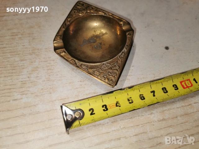 ПЕПЕЛНИК-МЕД/МЕСИНГ 2604260918L1, снимка 18 - Антикварни и старинни предмети - 54316463