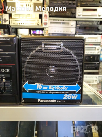 Радиокасетофон Panasonic RX-C32 В отлично техническо и визуално състояние., снимка 5 - Радиокасетофони, транзистори - 47518323