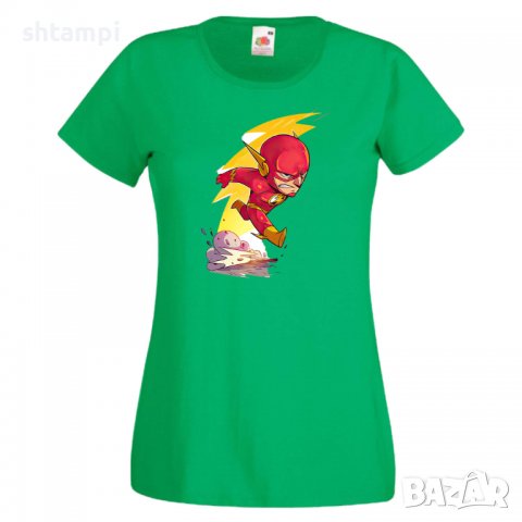 Дамска тениска DC Flash Star Wars Игра,Изненада,Подарък,Геймър,, снимка 7 - Тениски - 36787113