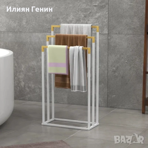 Комплект от 3 държача за кърпи kleankin, снимка 5 - Закачалки - 52083140