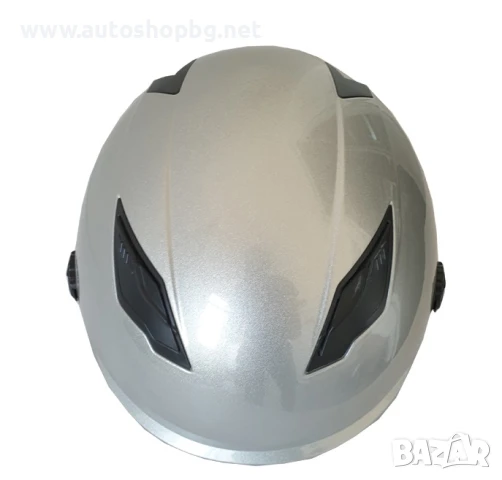 Каска за мотор М сива, снимка 3 - Аксесоари и консумативи - 50821439