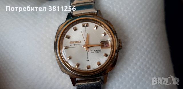Дамски Механичен самонавиващ часовник Сейко , снимка 2 - Антикварни и старинни предмети - 44513235