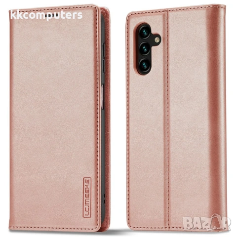 LC.IMEEKE Кожен Калъф Портфейл за Samsung Galaxy A57 5G - Микрофибърна кожа, Магнитен, Стойка, 5 цвя, снимка 4 - Калъфи, кейсове - 53973980