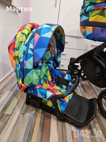 Детска Количка Adamex 3 в 1, снимка 5 - Детски колички - 50900379