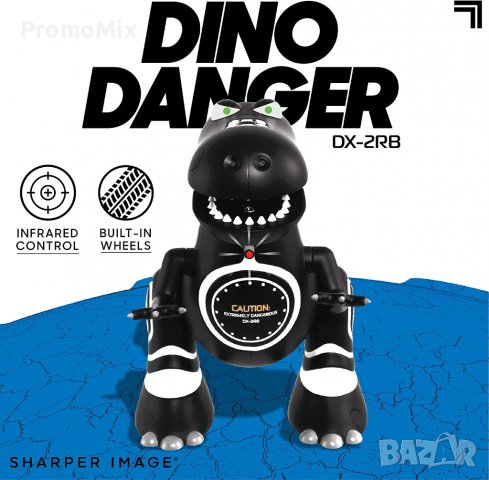 Интерактивна играчка Динозавър Sharper Image DX-2RB 1007122 RC STEM Играчка робот T-Rex, снимка 3 - Електрически играчки - 39940904