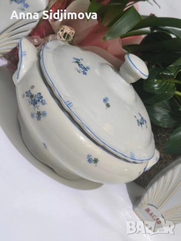 Български порцелан супник, снимка 2 - Сервизи - 51873508