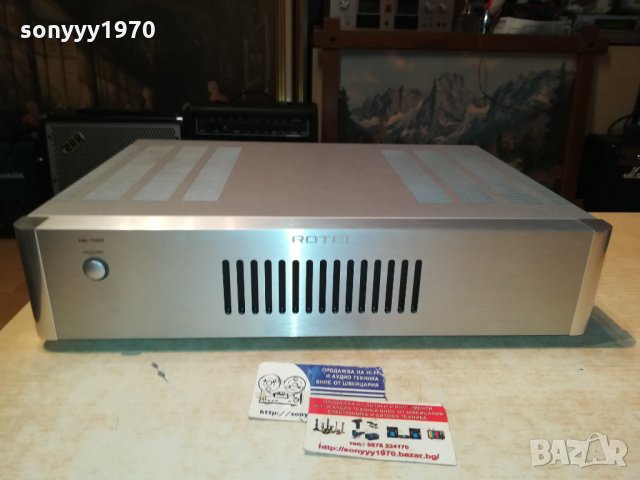 ПОРЪЧАН-ROTEL-STEREO POWER AMPLIFIER 0101221507, снимка 4 - Ресийвъри, усилватели, смесителни пултове - 35288326
