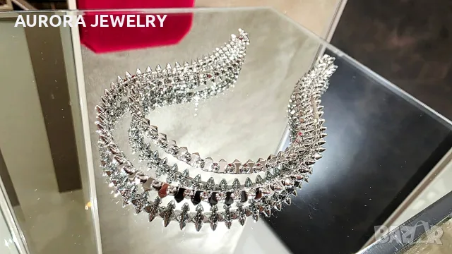 CARTIER Clash de Cartier White Gold Flexible Small Model Дамско Колие, снимка 8 - Колиета, медальони, синджири - 56125689