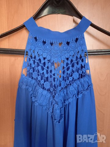Синя рокля, снимка 5 - Рокли - 37299027