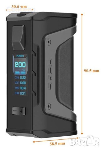 GeekVape L200 (Aegis Legend 2) 200W TC Box MOD, снимка 9 - Електронни цигари - 40327854