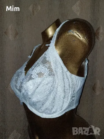 Prima Donna 75 G Снежно бял дантелен сутиен , снимка 9 - Бельо - 48888518