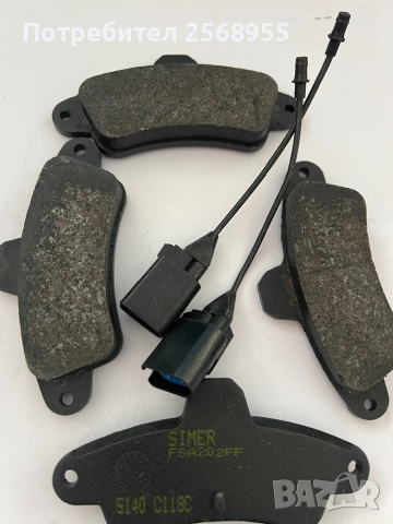 SIMER 588 Накладки задни FORD Mondeo Mk1 Mk2, Cougar 1993-2001 OE 1089400 OE 6669780 OE 93BB-2008-BA, снимка 2 - Части - 36577792