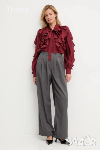 Неотразима риза ,вискоза,фербули, цвят червен, стандарт, снимка 4 - Ризи - 52386646