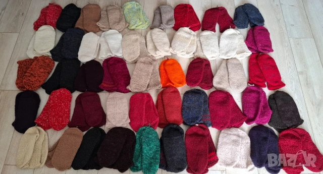 НОВИ Ръчно плетени чорапи, снимка 6 - Други - 39559827