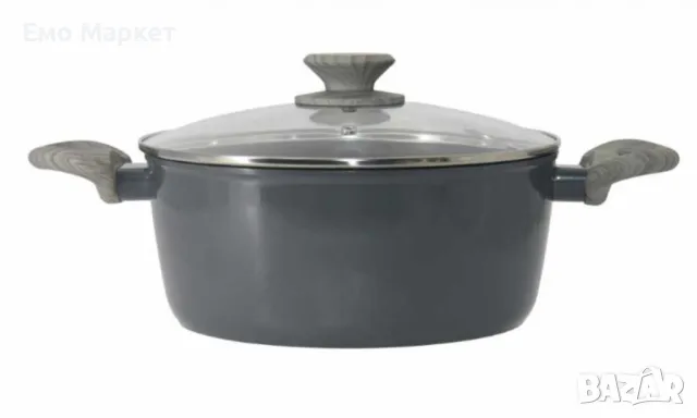 Тенджера Voltz Marseille  OV54418D24, 24x10.5см.\4.5л.,  Топлинен сензор, Незалепващо покритие, снимка 3 - Съдове за готвене - 49397710