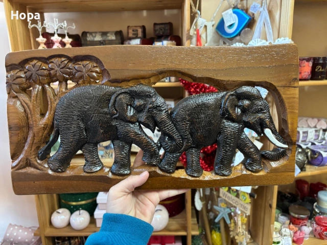 Пано за стена от тиково дърво, снимка 4 - Пана - 45855002