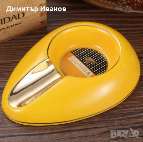 Cohiba керамичен пепелник за 1 пура, снимка 2 - Други - 50991778