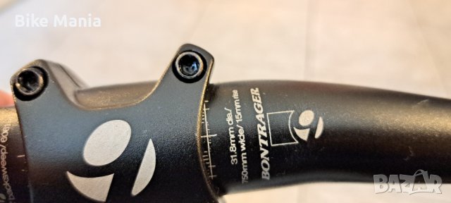 bontrager кормило и лапа за велосипед от trek roscoe 7 колело планинско rhythm comp, снимка 6 - Части за велосипеди - 39804125