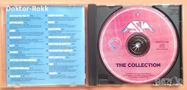 Asia – The Collection (2000, CD), снимка 3 - CD дискове - 47961358