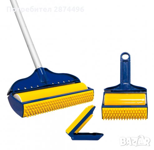  0512 ролка за обиране на косми Sticky Buddy, снимка 8 - Други стоки за животни - 30928927