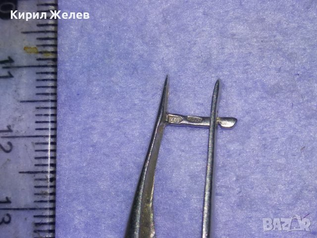 МАРКОВА СРЕБЪРНА ЕФЕКТНА ФЕШЪН АРТ ОБЕЦА СРЕБРО XE9 925 МАЙСТОРСКА БУТИКОВА РЪЧНА ИЗРАБОТКА 39949, снимка 9 - Обеци - 42762980
