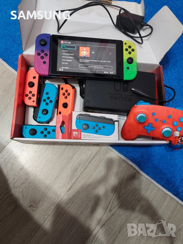 Nintendo Switch - HAC-01 (-01), снимка 4 - Nintendo конзоли - 52921394