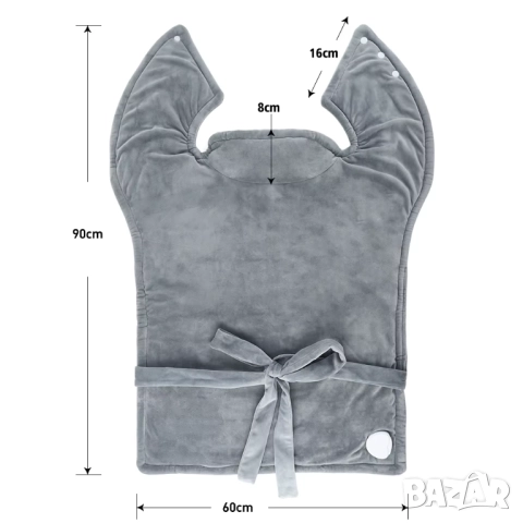 Електрически елек за болки в гърба горещ компрес за шия рамене, гръб, снимка 8 - Други - 52127721