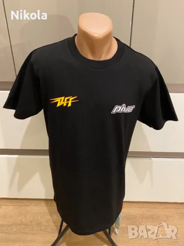 OFF-WHITE C/O VIRGIL ABLOH THUNDER тениска, размери: S, L и XL , снимка 2 - Тениски - 48355854