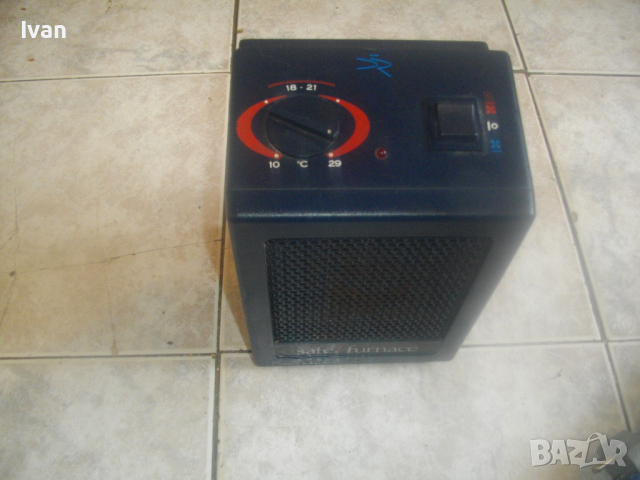 1,5 KW/1500W-Холандски Мини Ел.Отоплител Печка Строителна-Старо Качество-Отличен-10-29Градуса Целзий, снимка 4 - Други инструменти - 44817554