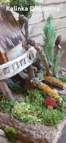 Къща на дърво-ръчна изработка., снимка 12 - Други стоки за дома - 53179766