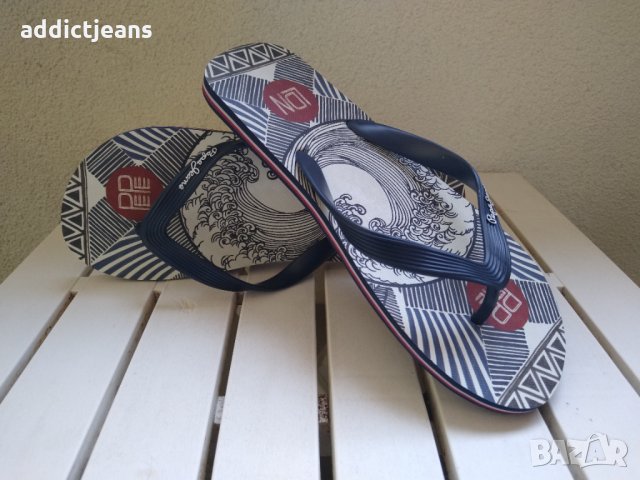 Мъжки джапанки PEPE Jeans размер 42, снимка 2 - Джапанки - 31973745