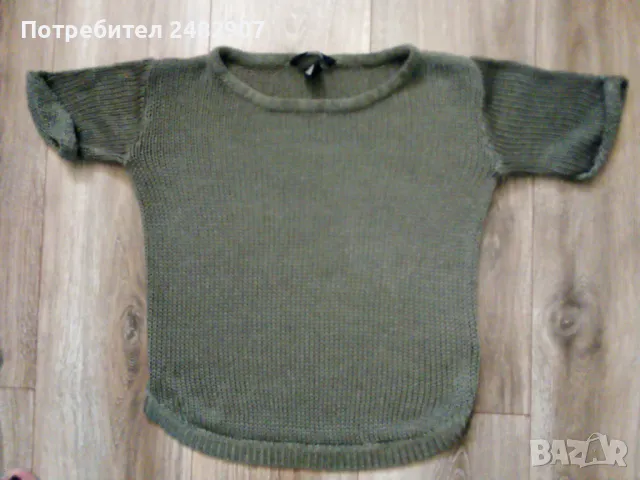 Дамска блуза Н&М - плетиво, снимка 2 - Тениски - 47312299