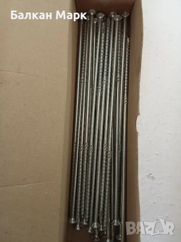 Професионални винтове за дърво тип "Торнадо" – HSI 8х320, 25бр, снимка 3 - Железария - 51215122