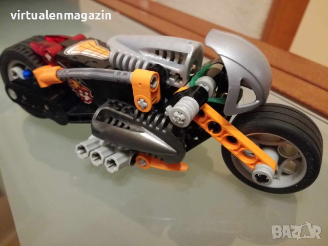 Конструктор Лего - модел LEGO Racers 8355 - H.O.T. Blaster Bike, снимка 2 - Конструктори - 42051109